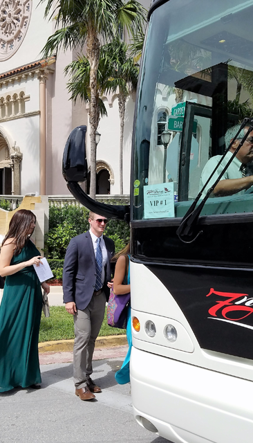 Wedding Shuttle and Transfers Bus Services