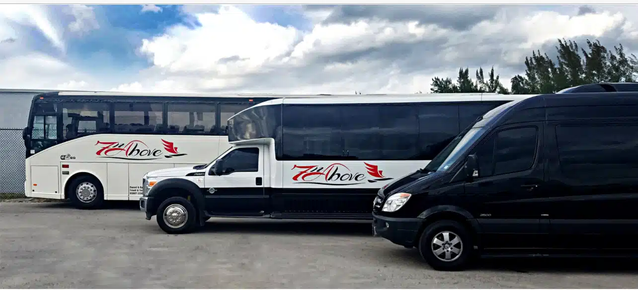 Charter Bus Rentals Florida